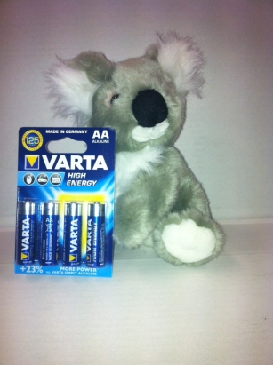 Varta High Energy Batterien 4 X 1,5V Mignon AA (LR6)